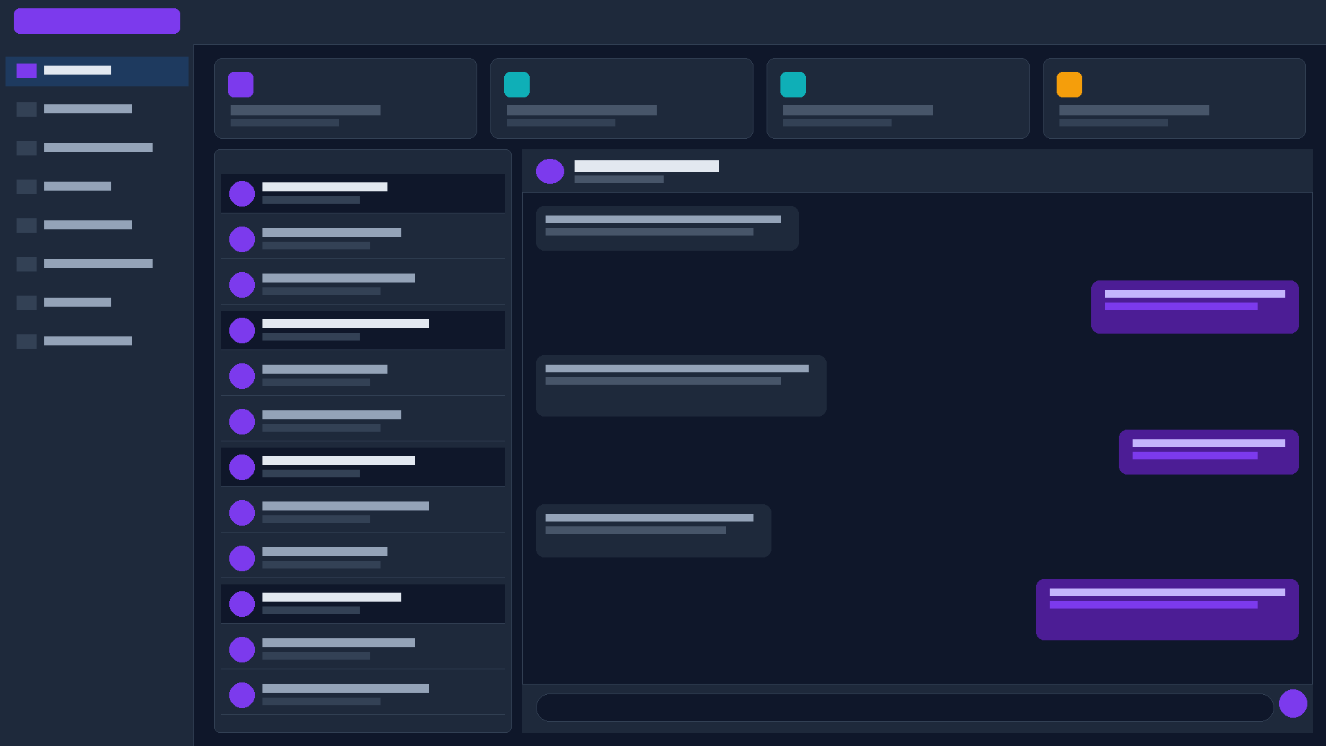 WhatsBot dashboard preview
